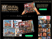 Tablet Screenshot of muralmosaic.com